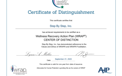 Step By Step Officially a WRAP Center of Distinction